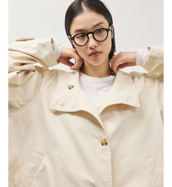 ADAM ET ROPE'「フレアーミドルトレンチコート」|トレンチコート|