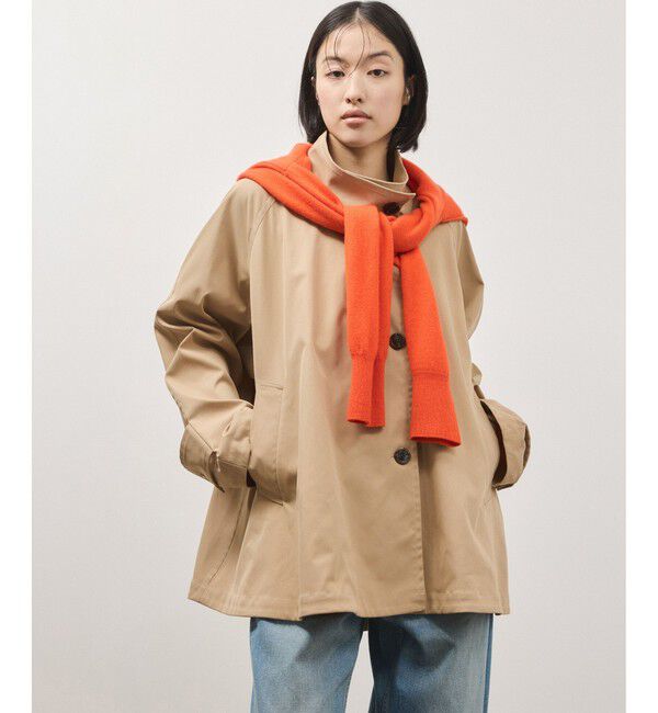 ADAM ET ROPE'「フレアーミドルトレンチコート」|トレンチコート|