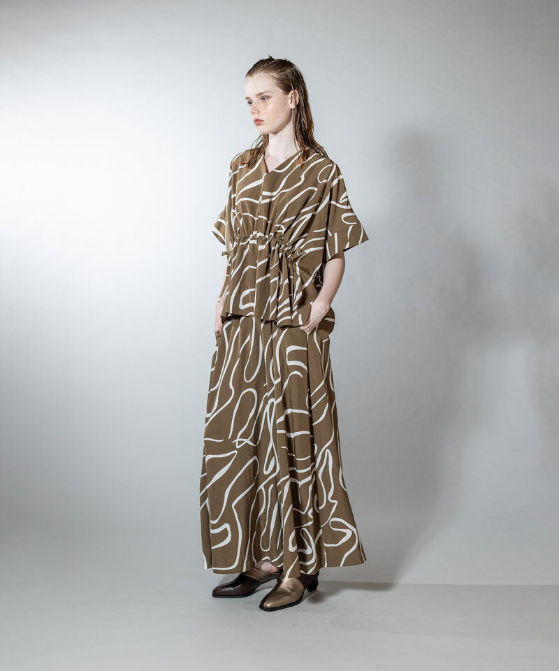  「プリントフレアーパンツ」|その他|