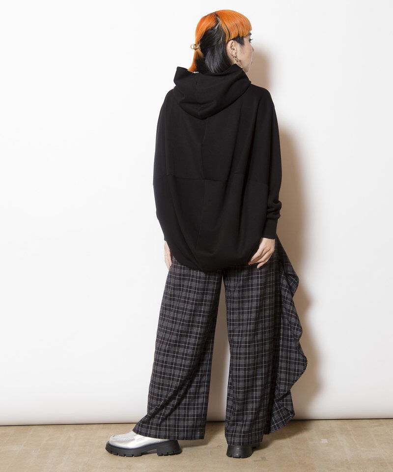  「チェックカスケードパンツ」|その他|