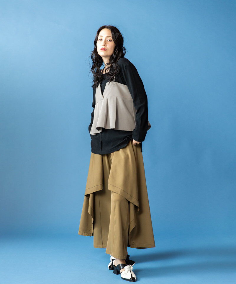  「サイドレイヤードパンツ」|その他|