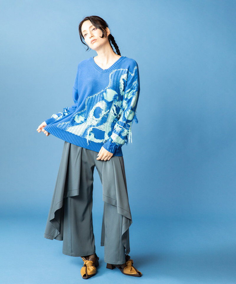  「サイドレイヤードパンツ」|その他|