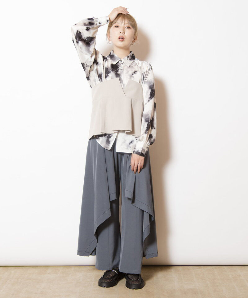  「サイドレイヤードパンツ」|その他|