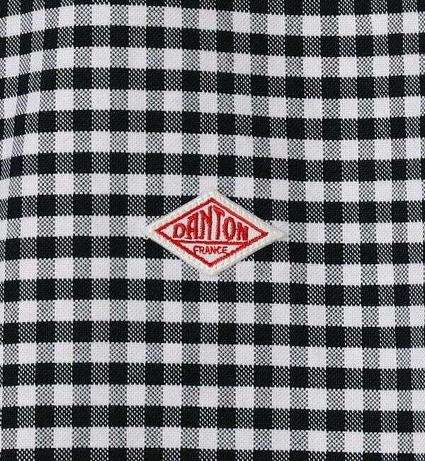 DANTON「DANTON | オックスフォード 丸襟プルオーバーシャツ CHECK WOMEN」|シャツ・ブラウス|
