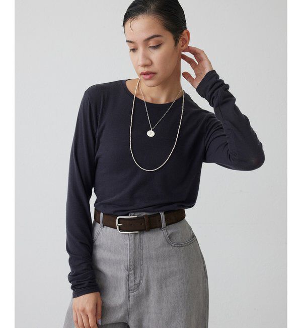  「【THE PAUSE】シアーロンTEE」|Tシャツ・カットソー|