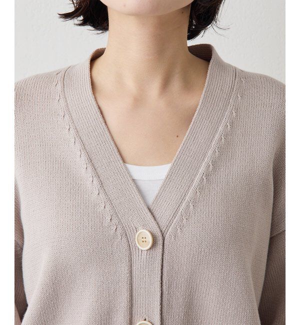  「ボタンカーディガン」|ニット・セーター|