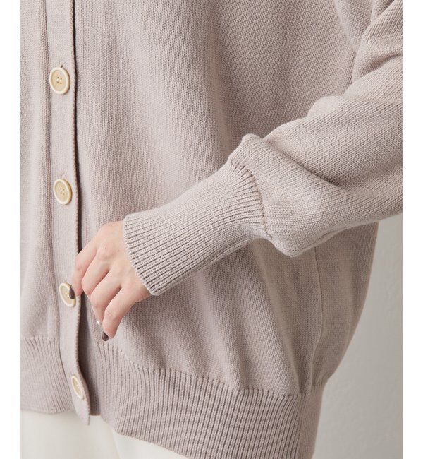  「ボタンカーディガン」|ニット・セーター|