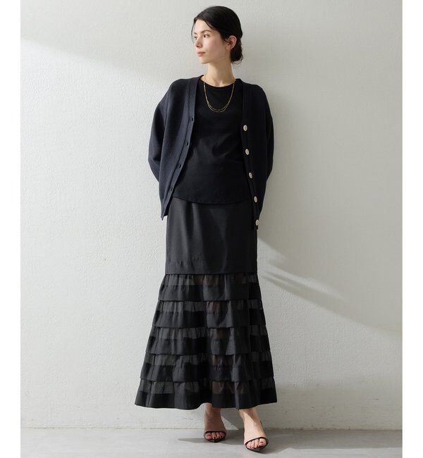  「ボタンカーディガン」|ニット・セーター|