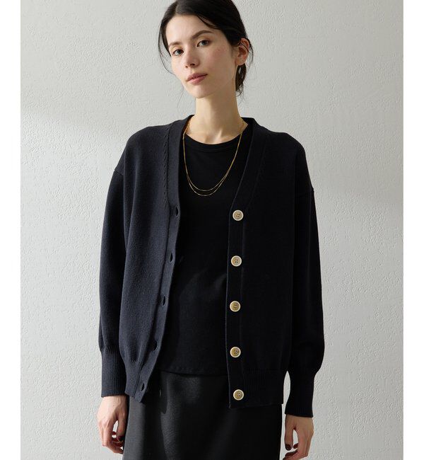  「ボタンカーディガン」|ニット・セーター|