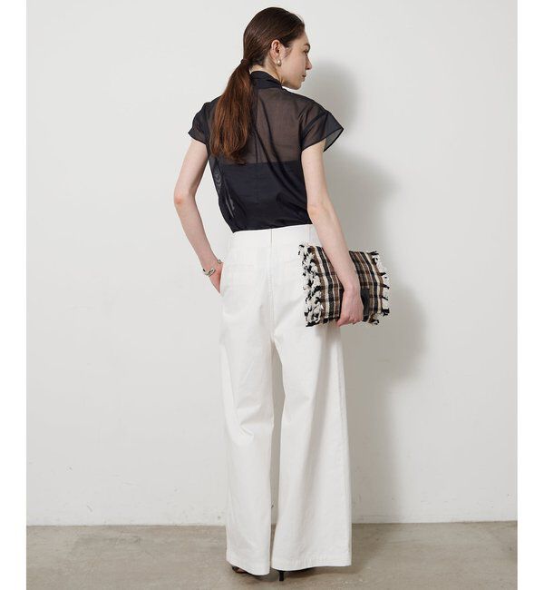 Drawing Numbers「シアーボウタイブラウス」|シャツ・ブラウス|