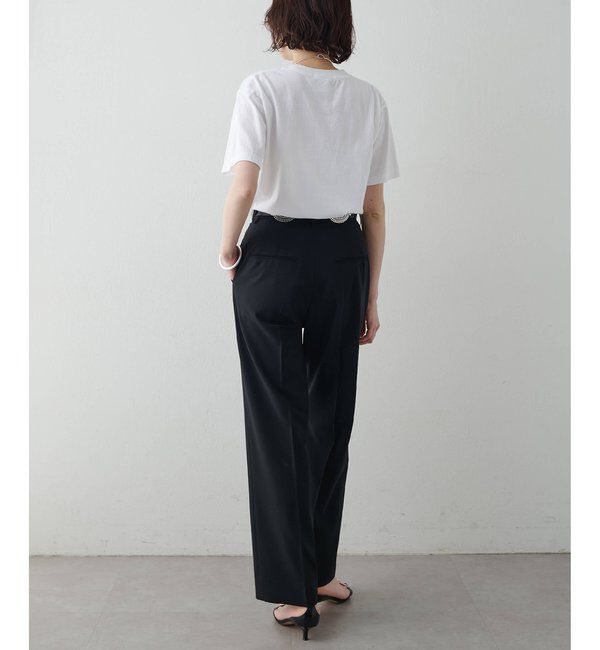  「平織りストレッチパンツ」|チノ|