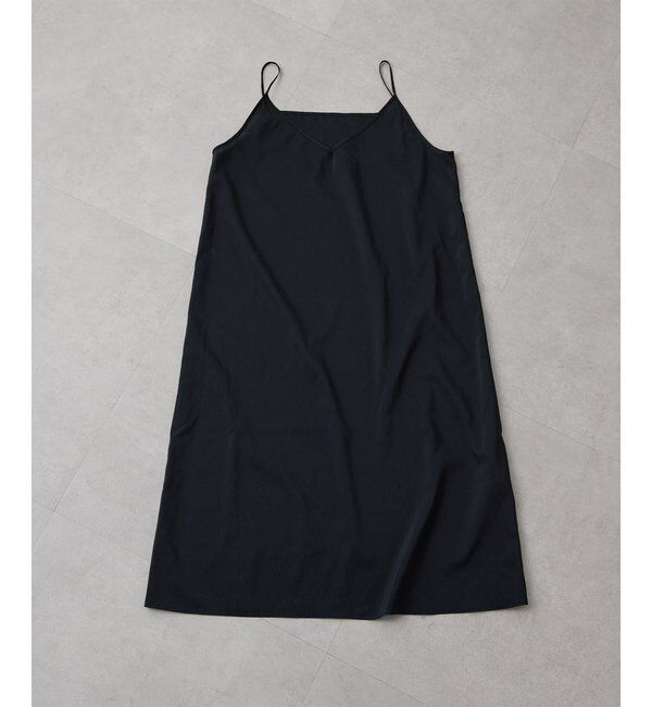  「シルクコットンギャザーワンピース」|ワンピース|