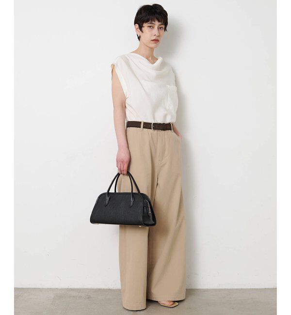  「ドレープノースリーブブラウス」|シャツ・ブラウス|