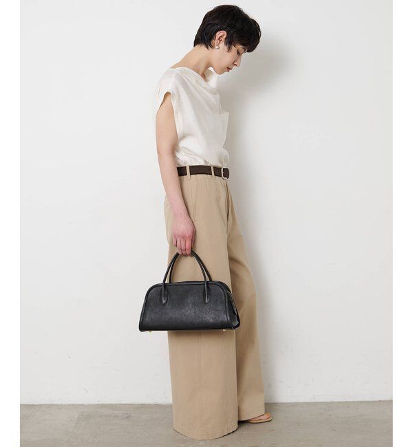  「ドレープノースリーブブラウス」|シャツ・ブラウス|