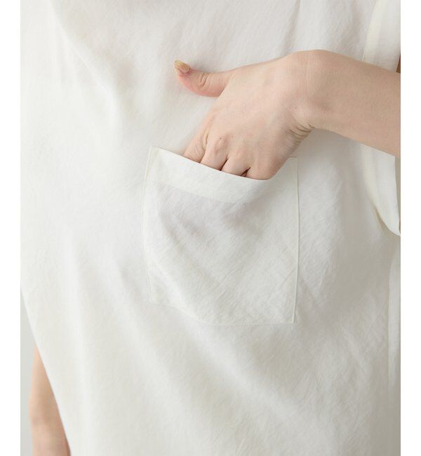  「ドレープノースリーブブラウス」|シャツ・ブラウス|