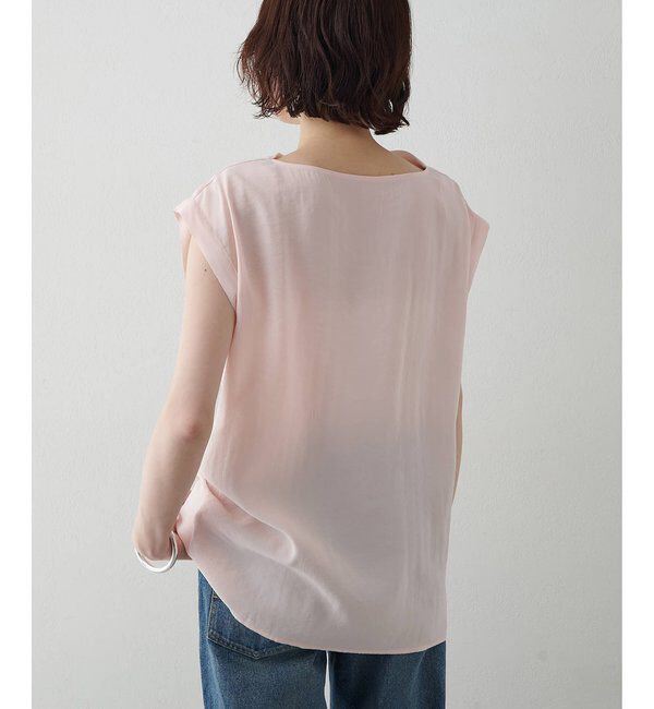  「ドレープノースリーブブラウス」|シャツ・ブラウス|
