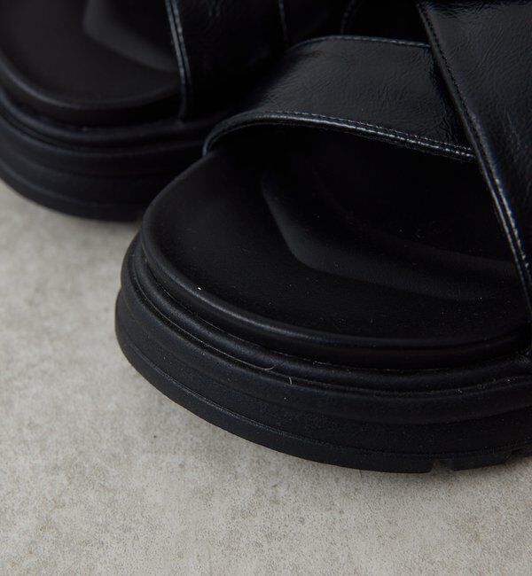  「【PAPILLONNER/パピヨネ】ベルトクロスサンダル」|その他|