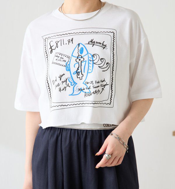  「【manipuri/マニプリ別注】プリントTシャツ」|Tシャツ・カットソー|