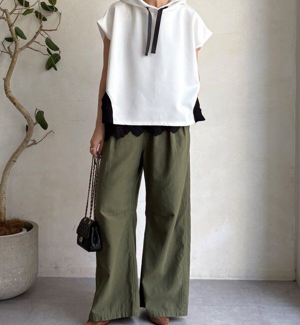  「【WEB限定】ジャージーフーディープルオーバー」|Tシャツ・カットソー|