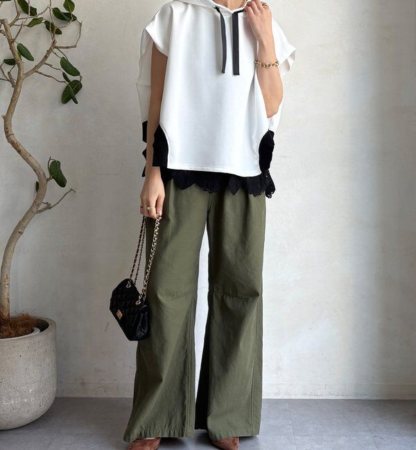  「【WEB限定】ジャージーフーディープルオーバー」|Tシャツ・カットソー|