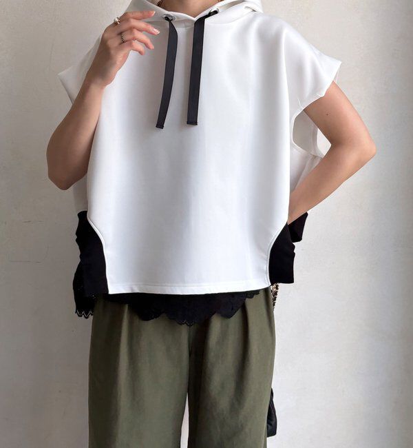  「【WEB限定】ジャージーフーディープルオーバー」|Tシャツ・カットソー|