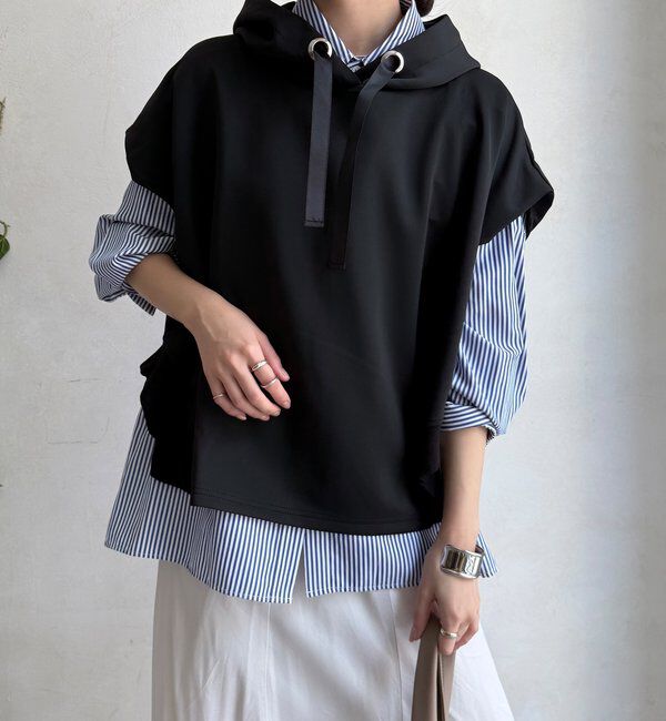  「【WEB限定】ジャージーフーディープルオーバー」|Tシャツ・カットソー|