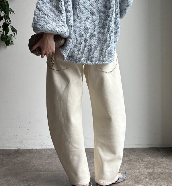  「【WEB限定】裏起毛デニム」|デニム|