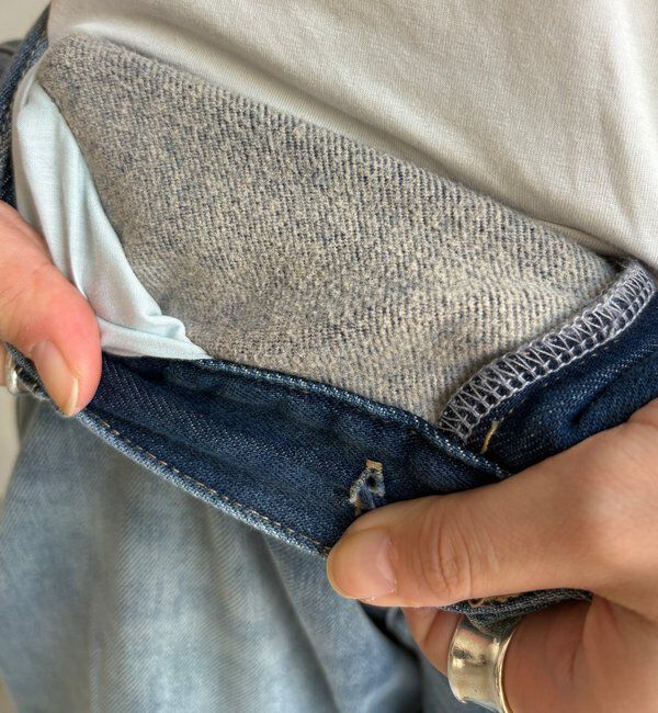  「【WEB限定】裏起毛デニム」|デニム|