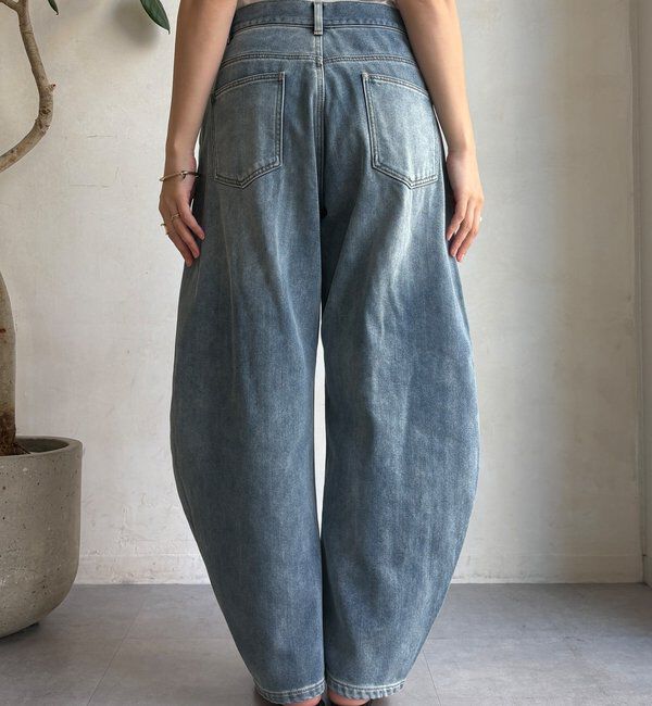  「【WEB限定】裏起毛デニム」|デニム|