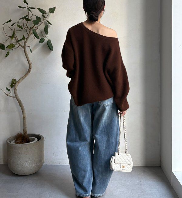  「【WEB限定】裏起毛デニム」|デニム|