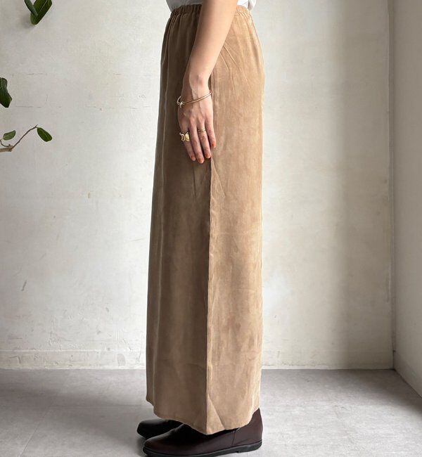  「サテンストレートスカート」|スカート|