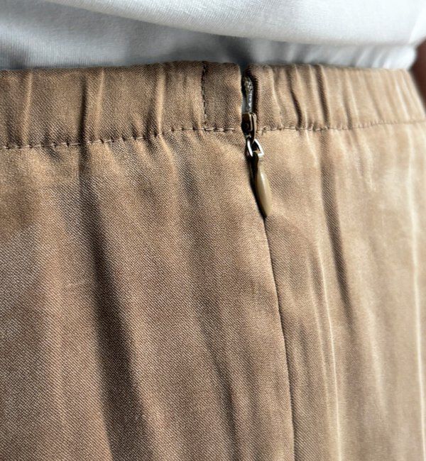  「サテンストレートスカート」|スカート|