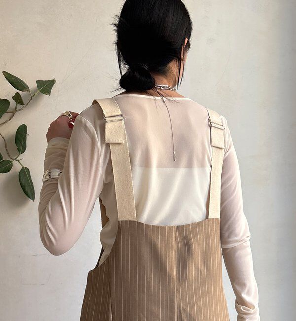  「【WEB限定】ツータックサロペット」|ワンピース|