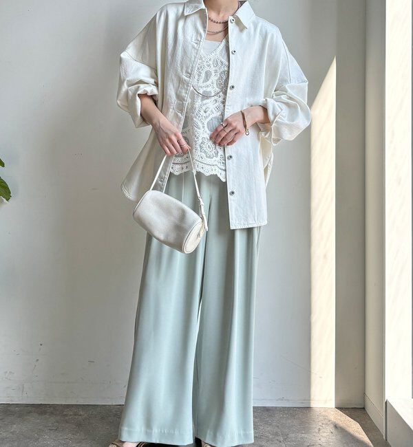  「リヨセルツイルシャツ」|シャツ・ブラウス|