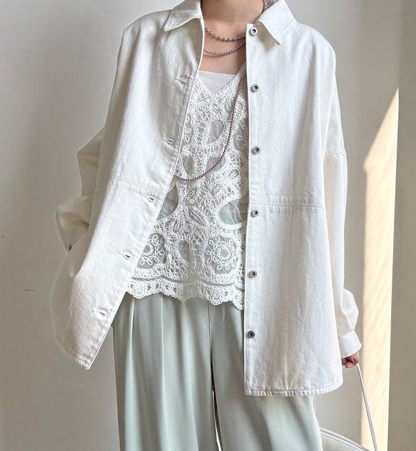  「リヨセルツイルシャツ」|シャツ・ブラウス|