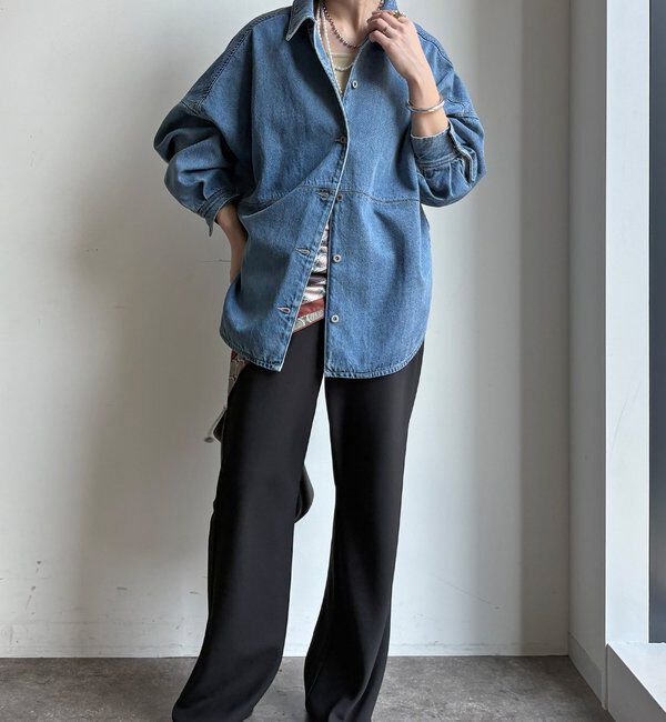  「リヨセルツイルシャツ」|シャツ・ブラウス|