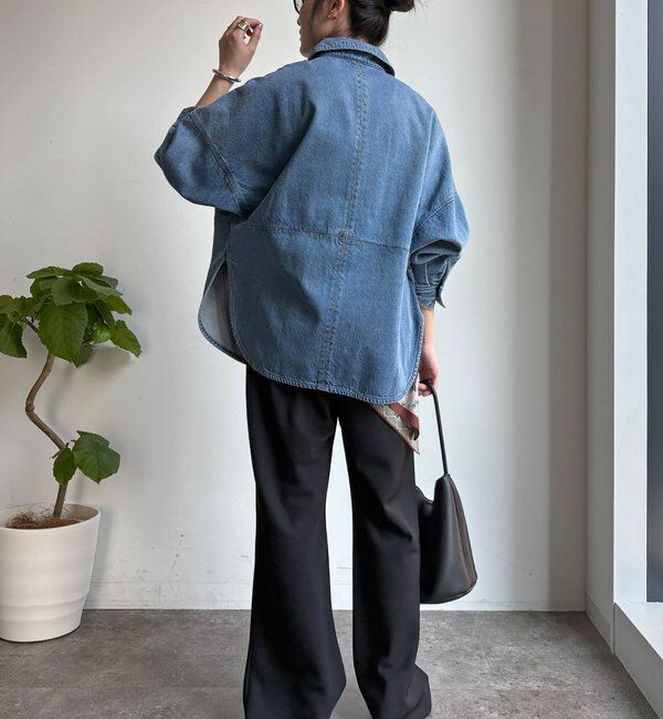  「リヨセルツイルシャツ」|シャツ・ブラウス|