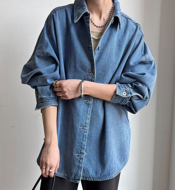  「リヨセルツイルシャツ」|シャツ・ブラウス|