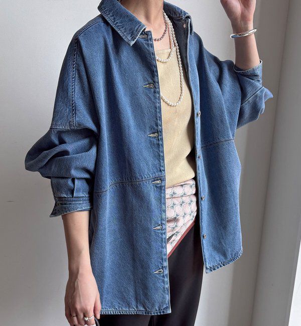  「リヨセルツイルシャツ」|シャツ・ブラウス|