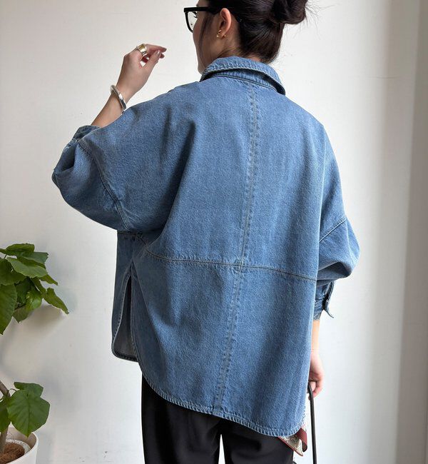  「リヨセルツイルシャツ」|シャツ・ブラウス|