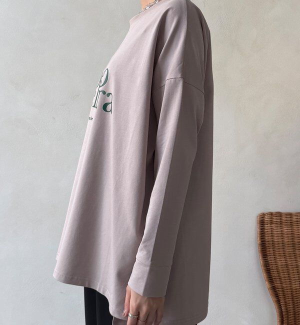  「【WEB限定】オーバーサイズロゴロンTEE」|Tシャツ・カットソー|