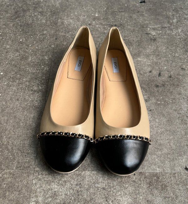  「【WEB限定】チェーンフラットパンプス」|その他|