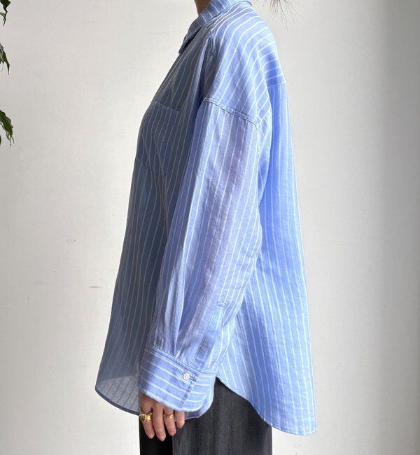  「マルチWAYストライプシャツ」|シャツ・ブラウス|