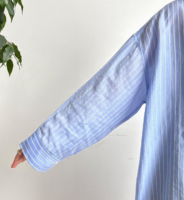  「マルチWAYストライプシャツ」|シャツ・ブラウス|