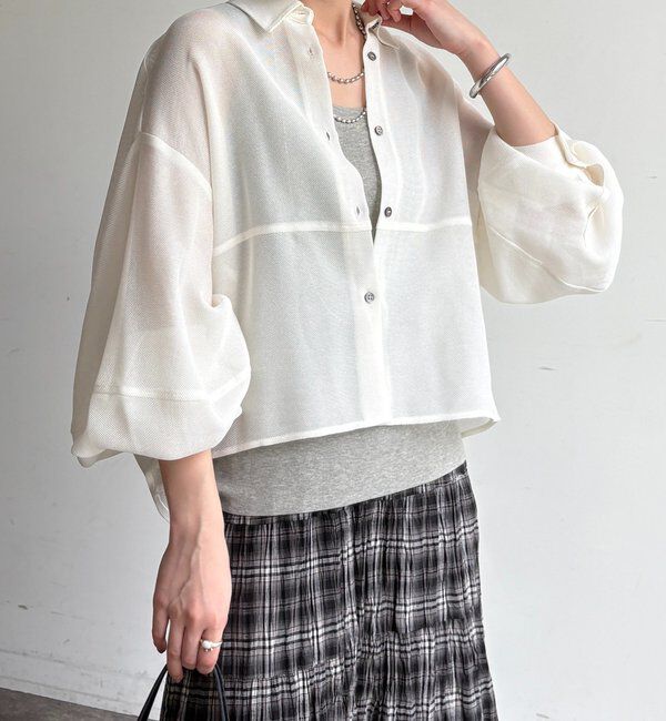  「メッシュシャツ」|シャツ・ブラウス|