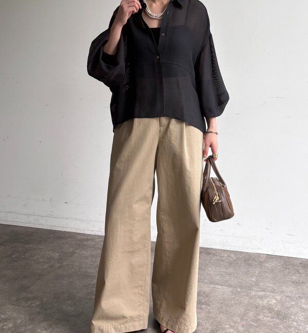  「メッシュシャツ」|シャツ・ブラウス|