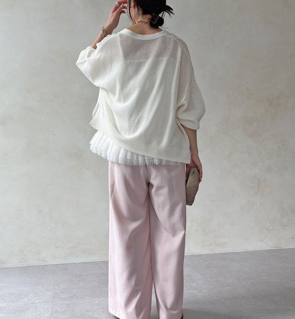  「【WEB限定】タンブラーブッチャーイージーパンツ」|チノ|