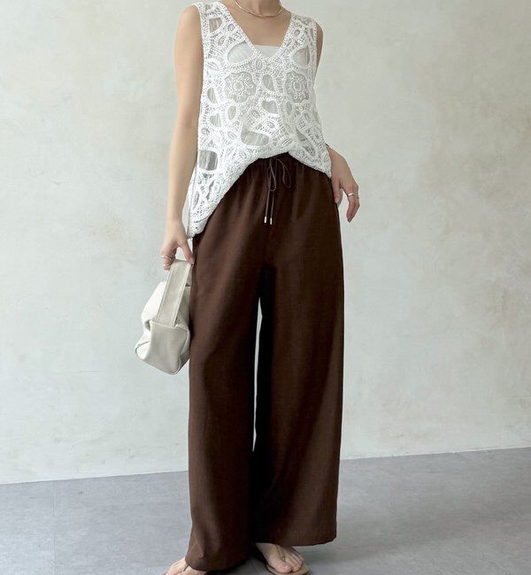  「【WEB限定】タンブラーブッチャーイージーパンツ」|チノ|