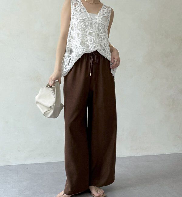  「【WEB限定】タンブラーブッチャーイージーパンツ」|チノ|