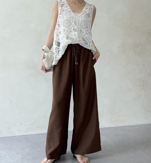  「【WEB限定】タンブラーブッチャーイージーパンツ」|チノ|